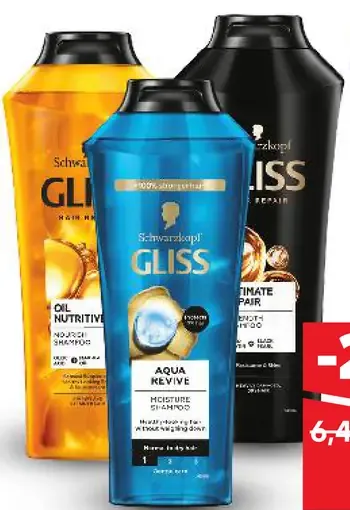 Schwarzkopf Gliss Šampón na vlasy