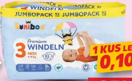 Kuniboo detské plienky