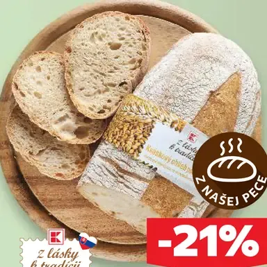 Kváskový chlieb pšeničný