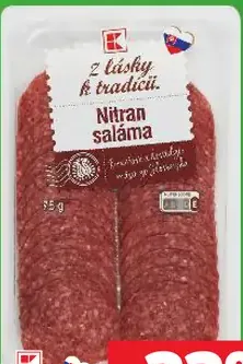 Z lásky k tradícii Nitran saláma