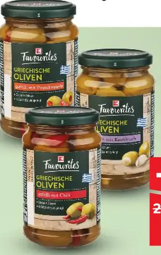 Favorites Zelené olivy