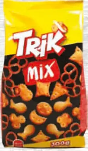 Trik Mix Zmes Praclíkov a Krekerov
