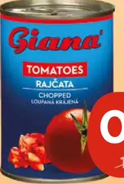 Giana Paradajky v pretlaku
