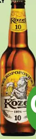 Velkopopovický Kozel svetlé plechovka