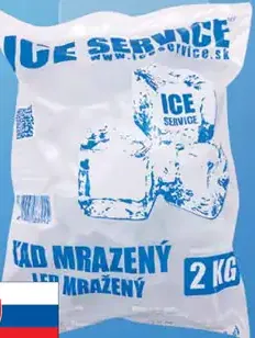 Ice Service Ľad mrazený kocky