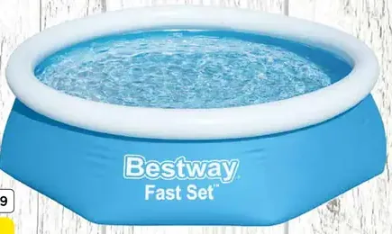 Bestway Fast Set nafukovací kruhový bazén Ø 244 cm