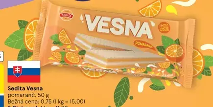 Sedita Vesna pomaranč