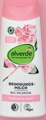 Alverde Naturokosmetik čistiace pleťové mlieko