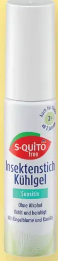 S-quito Free Sensitiv chladivý gél pri uštipnutí hmyzom