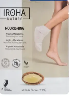 Iroha Nature Nourishing maska na nohy