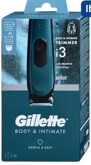Gillette Body & Intimate pánsky holiaci strojček