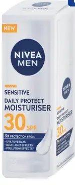 Nivea Men Sensitive pánsky denný pleťový krém SFP 30
