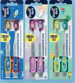 Dontodent KIDS detské zubné kefky