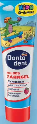 Dontodent KIDS detský zubný gél