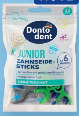 Dontodent JUNIOR detské zubné špáradlá