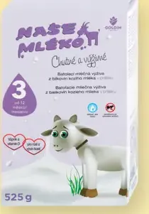 GOLDIM NAŠE MLÉKO mléčný nápoj