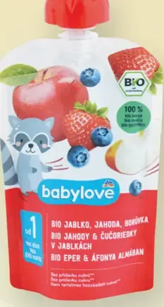 Babylove detský ovocný príkrm