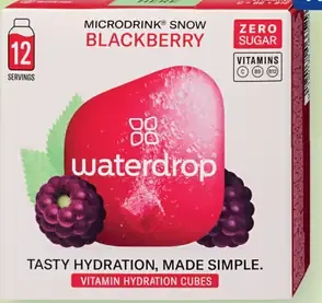 Waterdrop Šumivý nápoj v kocke