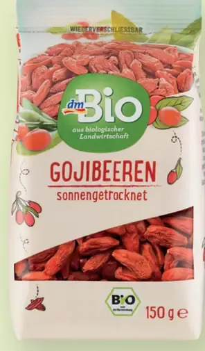 DmBio sušené bobule Goji