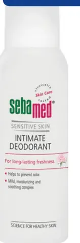 Sebamed SENSITIVE SKIN dezodorant na intímnu hygienu