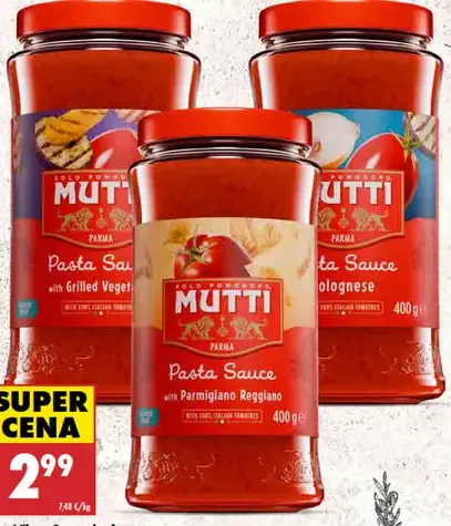 Mutti Omáčka rôzne druhy