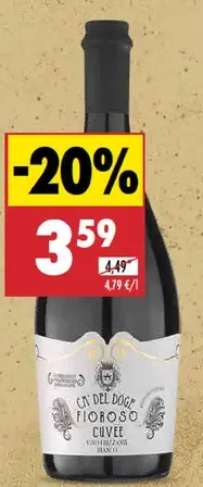 Prosecco Frizante Fiorosso Cuvée Bianco