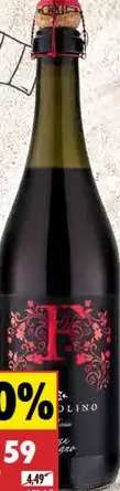 Šumivé víno červené Fragolino Rosso
