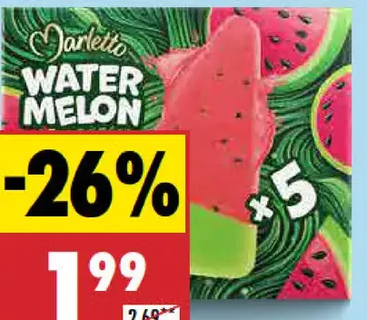 Marletto Zmrzlina jablkovo-melónová príchuť