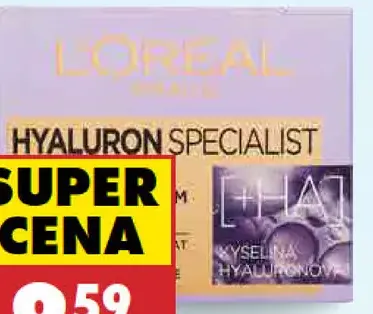 L'Oréal Pleťový/očný krém Hyaluron