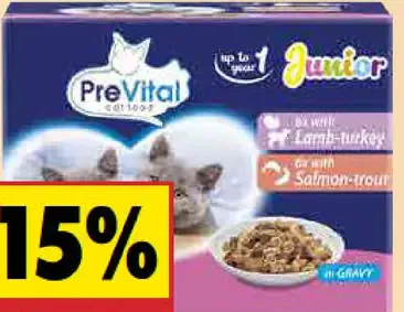 Junior Prevital Krmivo pre mačky kapsičky
