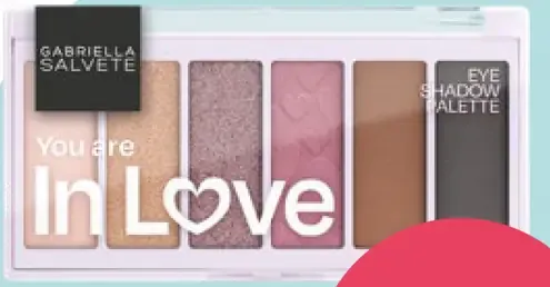 Gabriella Salvete paletka 6 očných tieňov