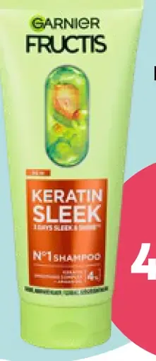 Garnier Fructis Keratin Sleek šampón/kondicionér