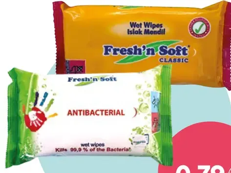 Fresh'n Soft vlhčené utierky