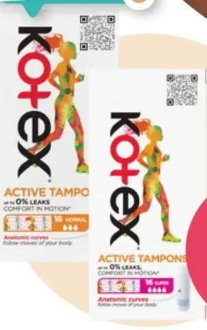 Kotex Tampóny