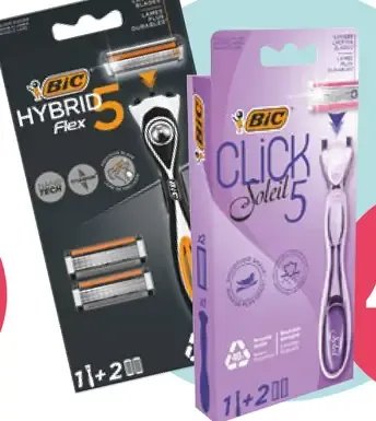 BIC Click Solei 5 / BIC Hybrid Flex holiaci strojček + náhradné hlavice