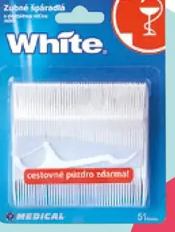 White zubné špáradlá