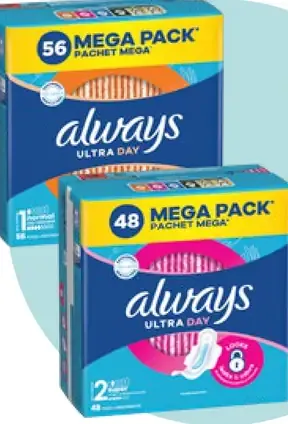 Always hygienické vložky Ultra Long