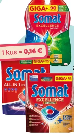Somat tablety All in 1 Extra GIGA + Excellence