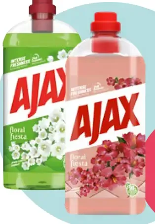 Ajax tekutý čistiaci prostriedok vybrané druhy