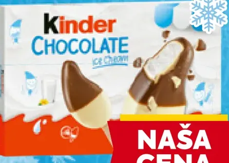 Kinder chocolate nanuky
