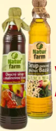 Natur farm sirup viac druhov