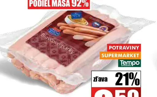 Radoma Bravčové párky