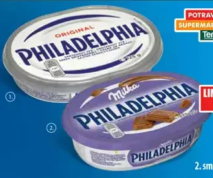 Philadelphia smotanový syr Milka