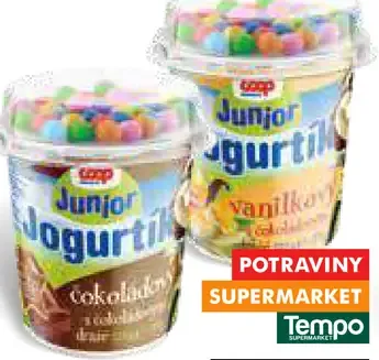 Junior Jogurtik s čokoládovým dražé