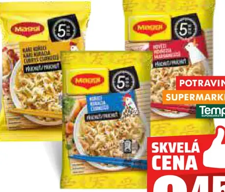 Maggi rezancová polievka 5min
