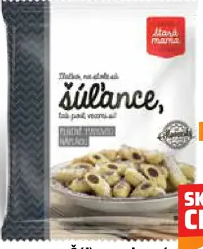 Šúľance plnené makovou náplňou