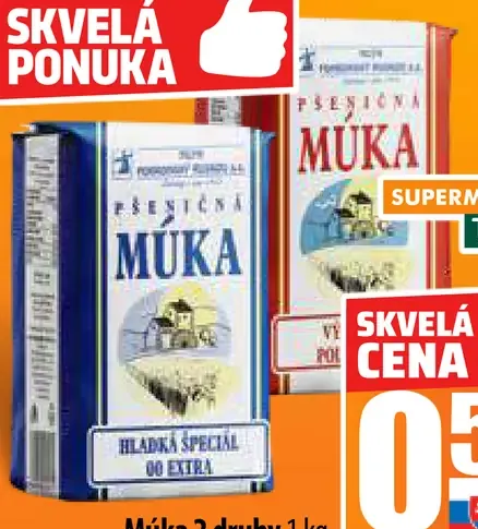 Múka 2 druhy