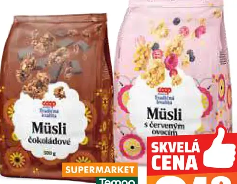 Müsli 2 druhy