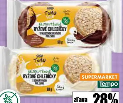 Ryžové chlebíčky 2 druhy