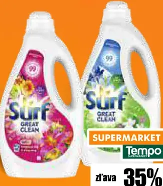 Surf prací gél